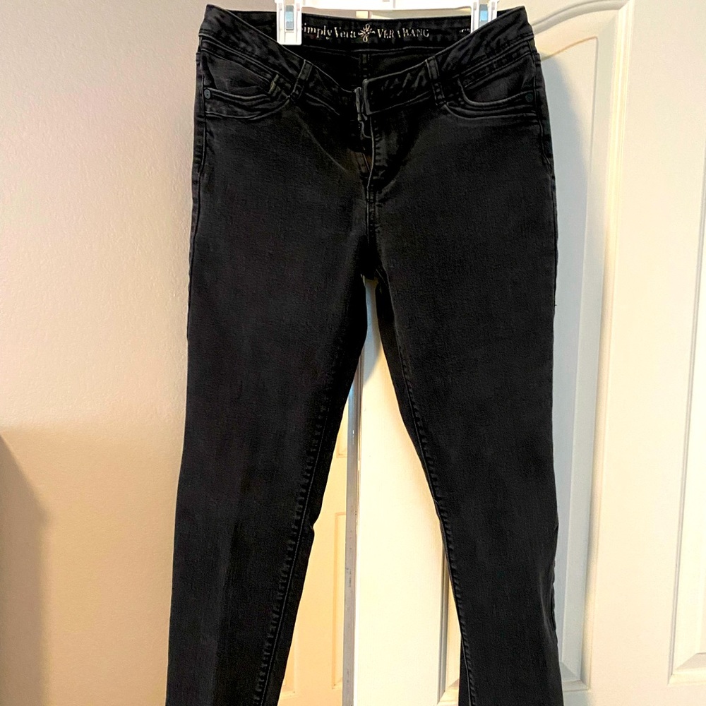 simply vera black jeans